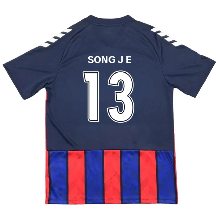 Danxen Heren Song Jae-Eun #13 Koningsblauw Rood Thuisshirt Thuistenue 2025/26 T-Shirt