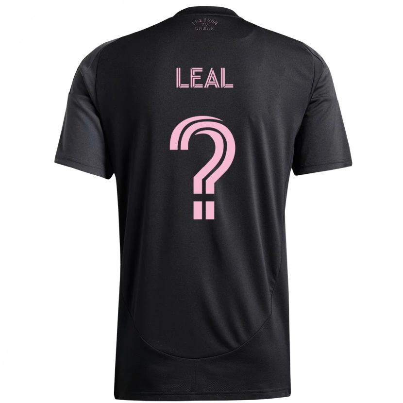 Danxen Heren Gabriel Leal #0 Zwart Roze Uitshirt Uittenue 2025/26 T-Shirt
