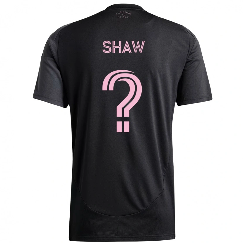 Danxen Heren Alexander Shaw #0 Zwart Roze Uitshirt Uittenue 2025/26 T-Shirt