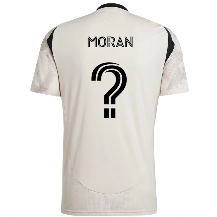 Danxen Heren Finn Moran #0 Beige Zwart Uitshirt Uittenue 2025/26 T-Shirt
