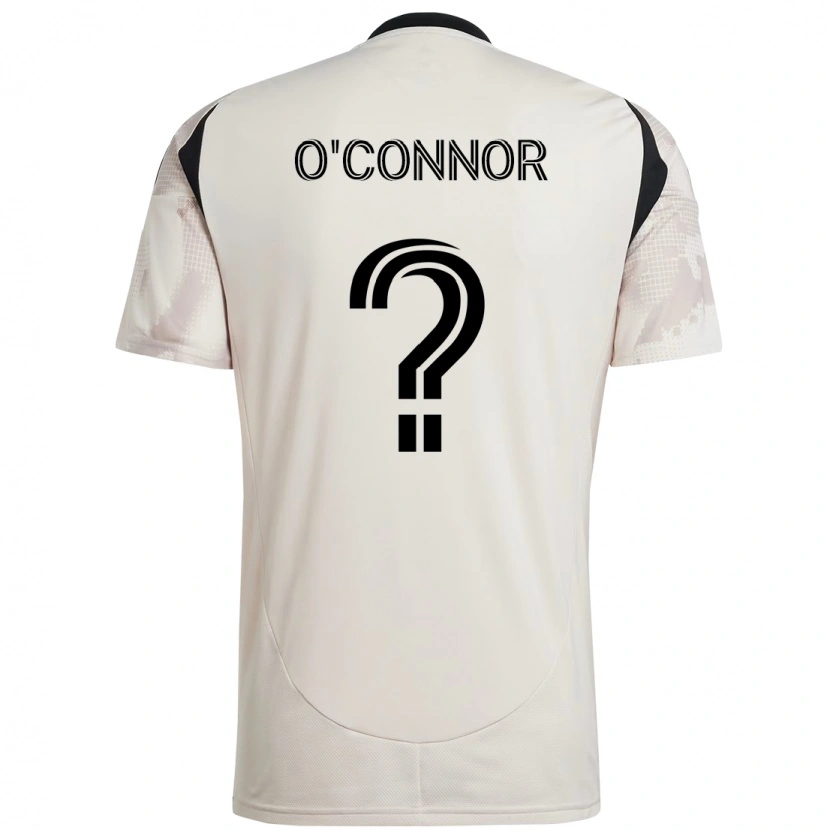 Danxen Heren Aidan O'connor #0 Beige Zwart Uitshirt Uittenue 2025/26 T-Shirt