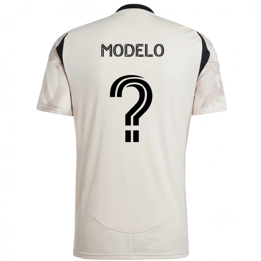 Danxen Heren Aimar Modelo #0 Beige Zwart Uitshirt Uittenue 2025/26 T-Shirt