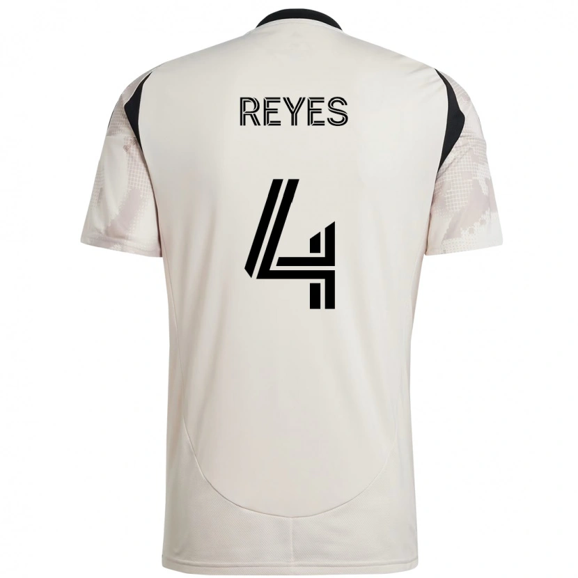 Danxen Heren Andrés Reyes #4 Beige Zwart Uitshirt Uittenue 2025/26 T-Shirt