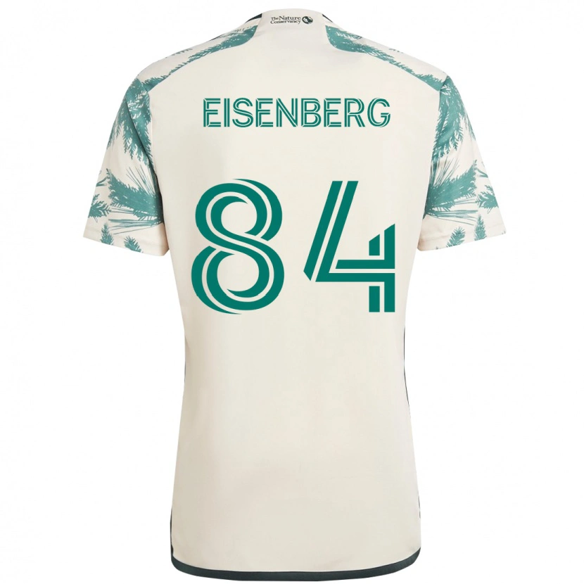 Danxen Heren Max Eisenberg #84 Beige Groen Uitshirt Uittenue 2025/26 T-Shirt