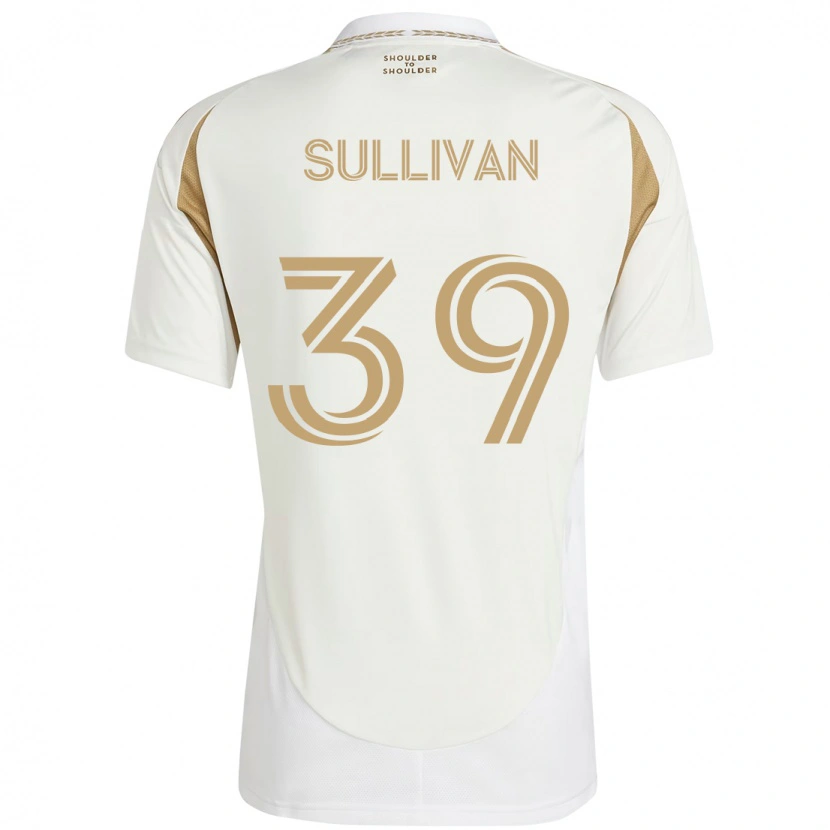 Danxen Heren Nicklaus Sullivan #39 Wit Bruin Uitshirt Uittenue 2025/26 T-Shirt