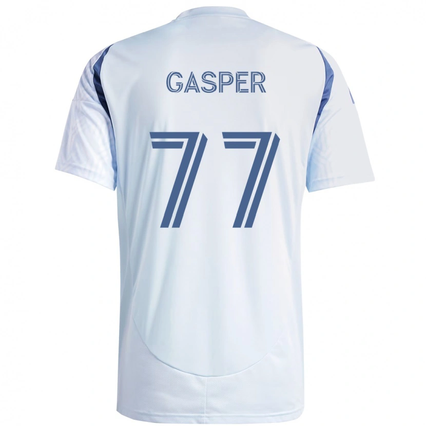 Danxen Heren Chase Gasper #77 Licht Hemelsblauwblauw Uitshirt Uittenue 2025/26 T-Shirt