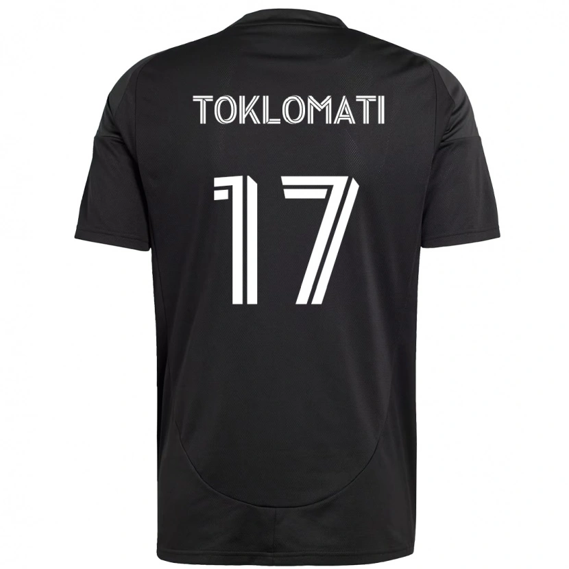 Danxen Heren Idan Toklomati #17 Zwart Wit Uitshirt Uittenue 2025/26 T-Shirt