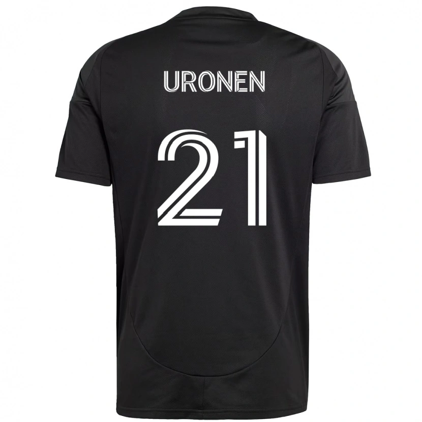Danxen Heren Jere Uronen #21 Zwart Wit Uitshirt Uittenue 2025/26 T-Shirt