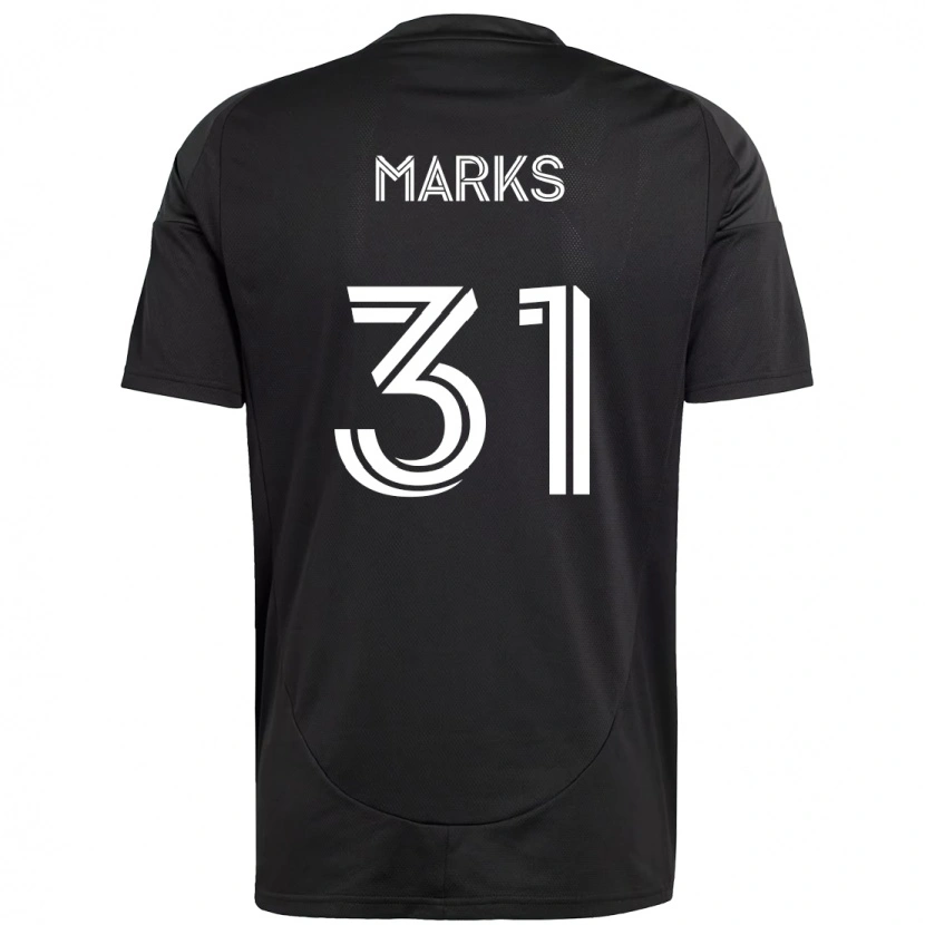 Danxen Heren George Marks #31 Zwart Wit Uitshirt Uittenue 2025/26 T-Shirt