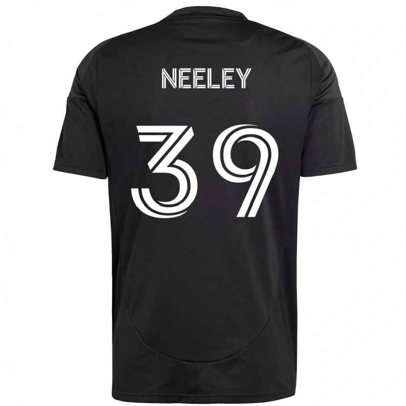 Danxen Heren Jack Neeley #39 Zwart Wit Uitshirt Uittenue 2025/26 T-Shirt