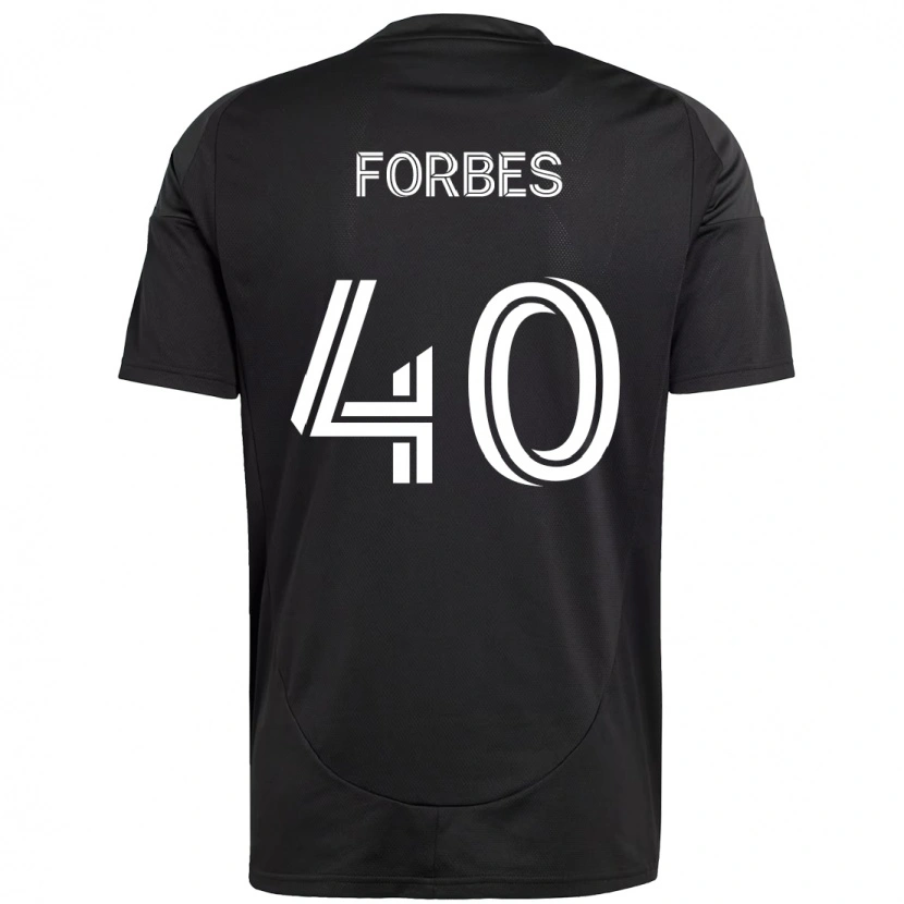 Danxen Heren Jahlane Forbes #40 Zwart Wit Uitshirt Uittenue 2025/26 T-Shirt