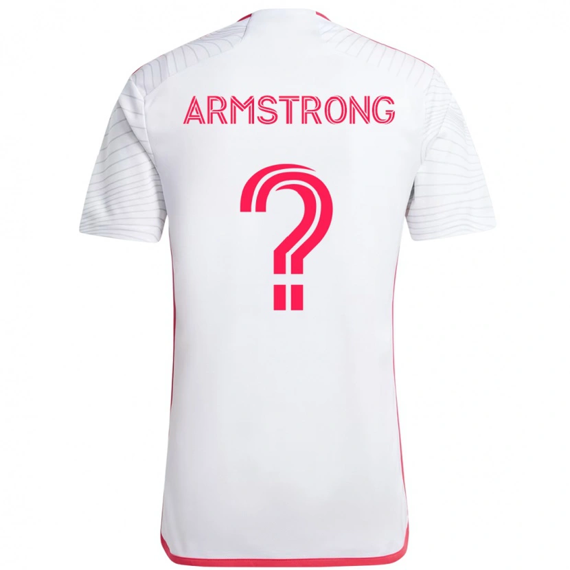 Danxen Heren Dida Armstrong #0 Wit Magenta Uitshirt Uittenue 2025/26 T-Shirt