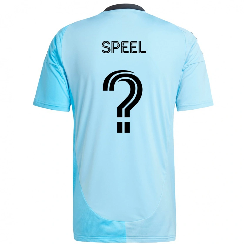 Danxen Heren Wessel Speel #0 Hemelsblauw Uitshirt Uittenue 2025/26 T-Shirt