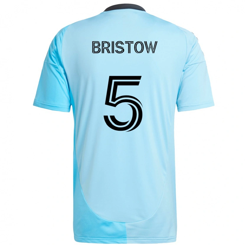 Danxen Heren Ethan Bristow #5 Hemelsblauw Uitshirt Uittenue 2025/26 T-Shirt
