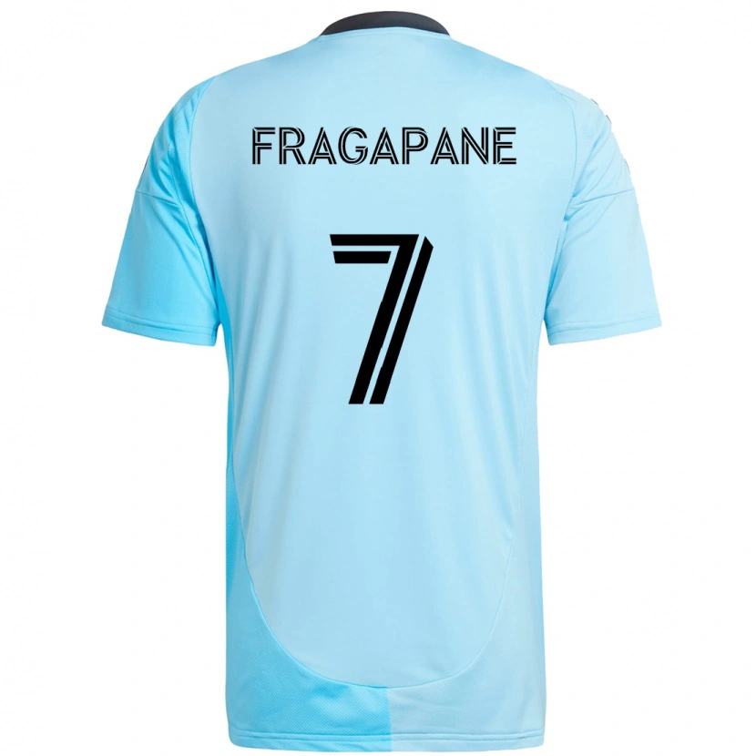 Danxen Heren Franco Fragapane #7 Hemelsblauw Uitshirt Uittenue 2025/26 T-Shirt