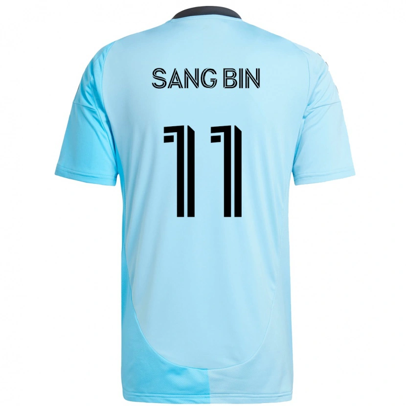 Danxen Heren Sang-Bin Jeong #11 Hemelsblauw Uitshirt Uittenue 2025/26 T-Shirt
