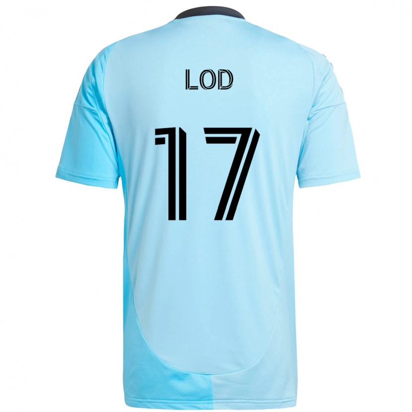 Danxen Heren Robin Lod #17 Hemelsblauw Uitshirt Uittenue 2025/26 T-Shirt