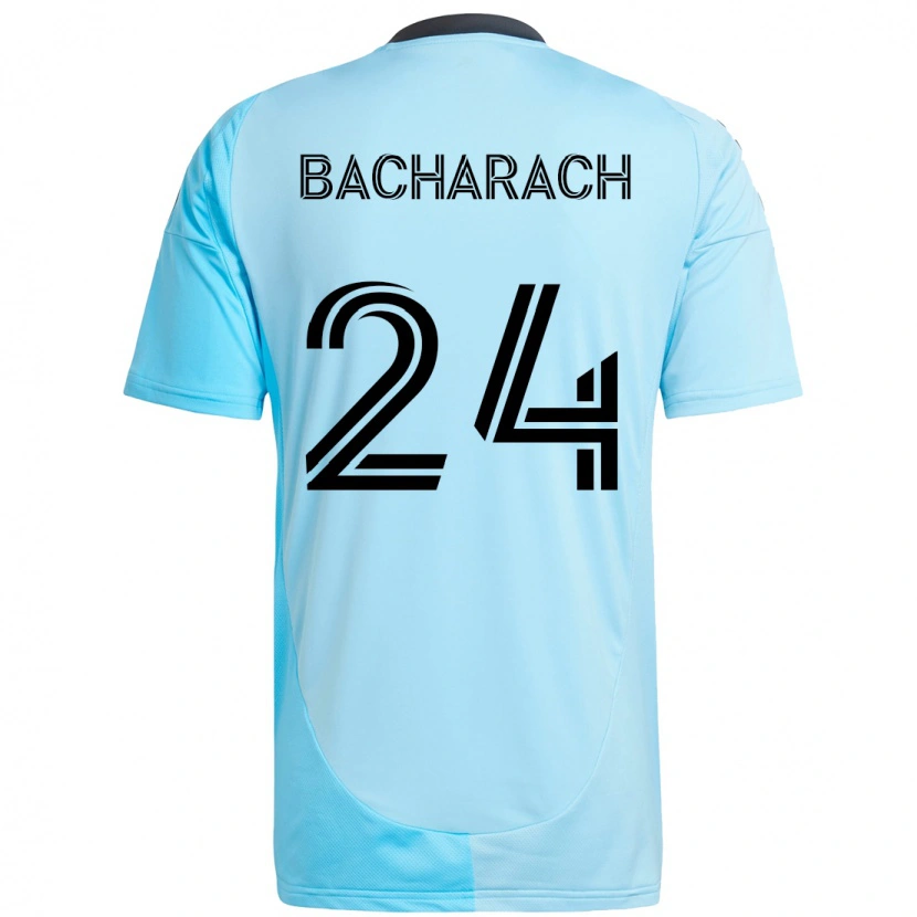 Danxen Heren Hugo Bacharach #24 Hemelsblauw Uitshirt Uittenue 2025/26 T-Shirt