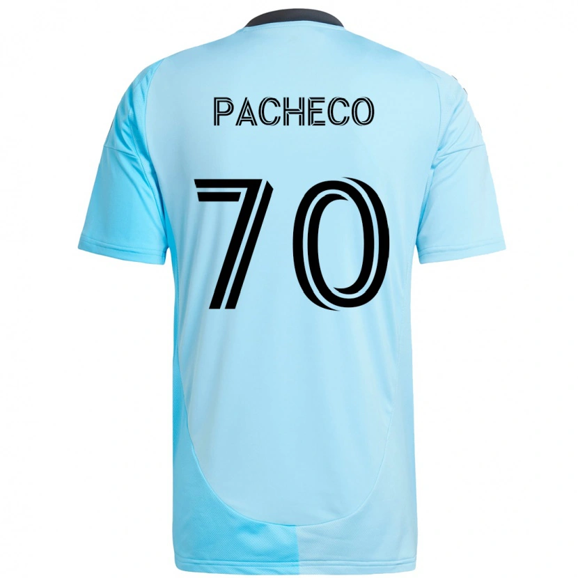Danxen Heren Diogo Pacheco #70 Hemelsblauw Uitshirt Uittenue 2025/26 T-Shirt