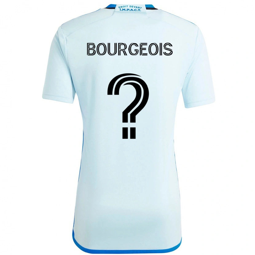 Danxen Heren Maxime Bourgeois #0 Hemelsblauw Donkerblauw Uitshirt Uittenue 2025/26 T-Shirt