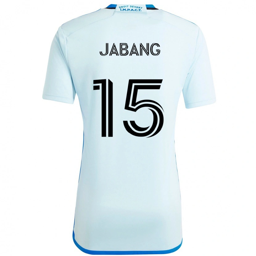 Danxen Heren Ousman Jabang #15 Hemelsblauw Donkerblauw Uitshirt Uittenue 2025/26 T-Shirt