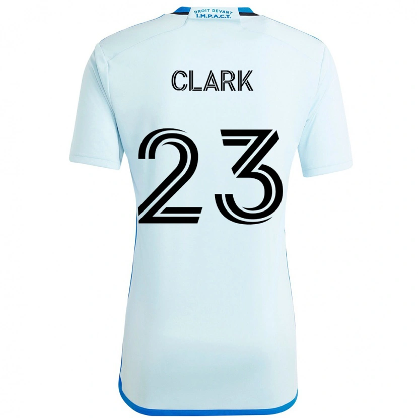 Danxen Heren Caden Clark #23 Hemelsblauw Donkerblauw Uitshirt Uittenue 2025/26 T-Shirt