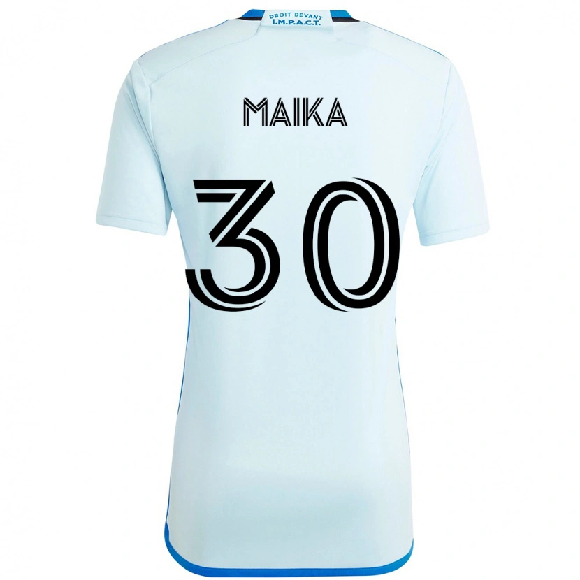 Danxen Heren Valcourt Maika #30 Hemelsblauw Donkerblauw Uitshirt Uittenue 2025/26 T-Shirt