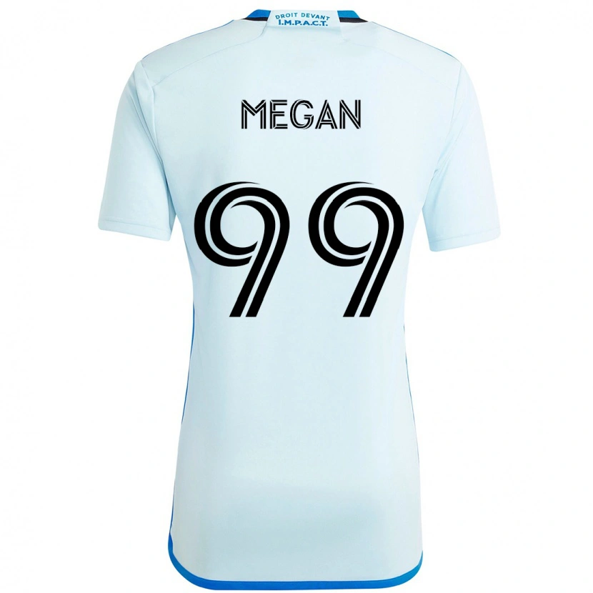 Danxen Heren Lemieux Megan #99 Hemelsblauw Donkerblauw Uitshirt Uittenue 2025/26 T-Shirt