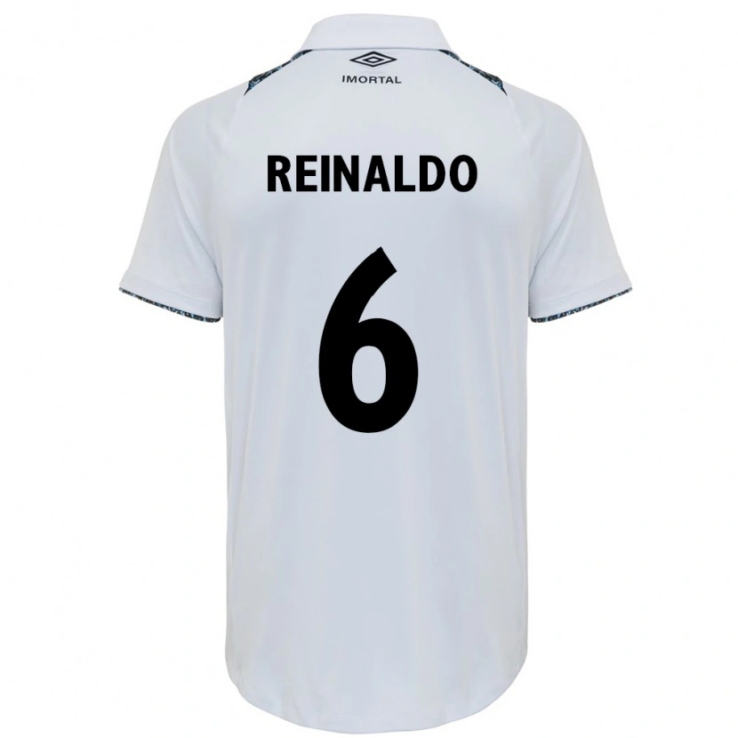 Danxen Heren Reinaldo #6 Wit Blauw Uitshirt Uittenue 2025/26 T-Shirt
