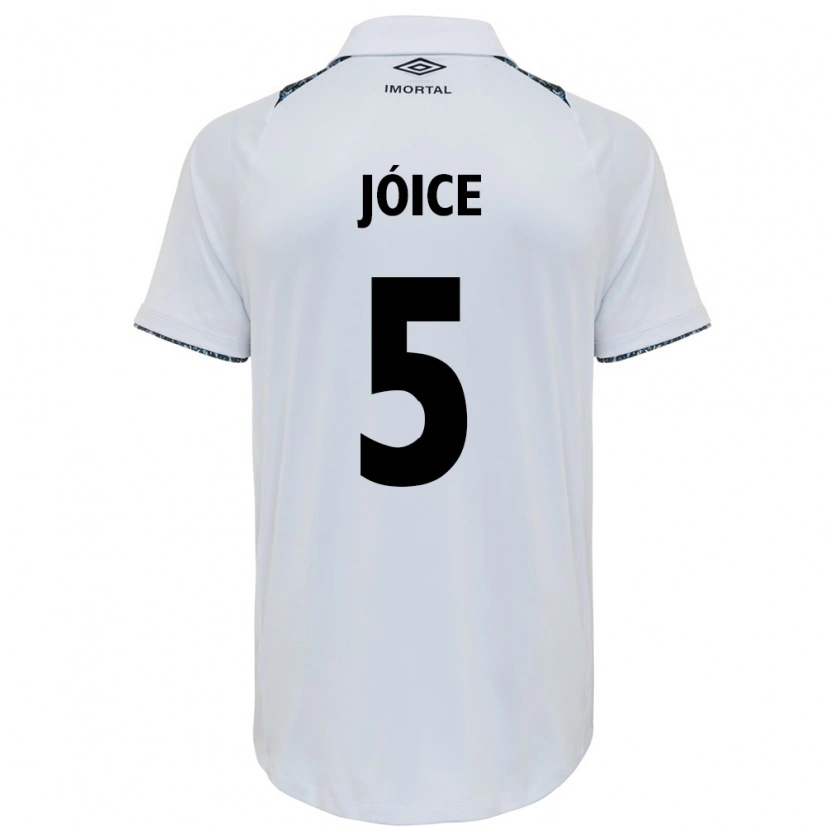 Danxen Heren Jóice #5 Wit Blauw Uitshirt Uittenue 2025/26 T-Shirt