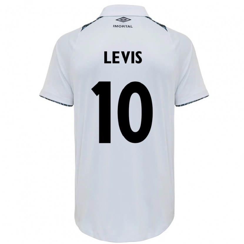 Danxen Heren Rafa Levis #10 Wit Blauw Uitshirt Uittenue 2025/26 T-Shirt