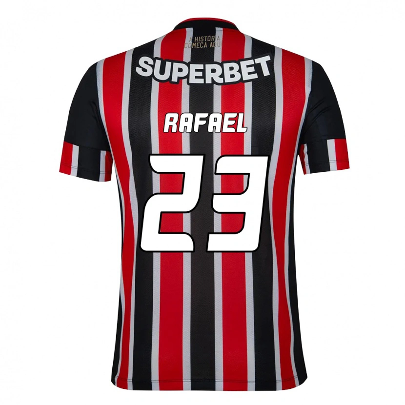 Danxen Heren Rafael #23 Zwart Rood Uitshirt Uittenue 2025/26 T-Shirt