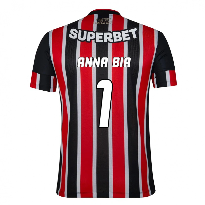 Danxen Heren Anna Bia #1 Zwart Rood Uitshirt Uittenue 2025/26 T-Shirt