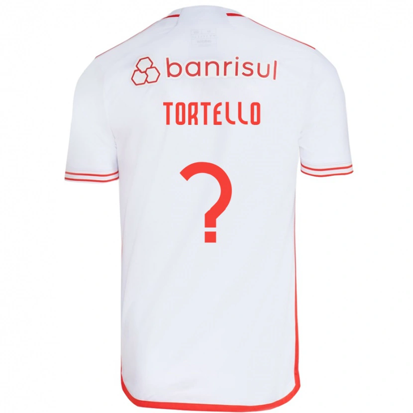 Danxen Heren Tortello #0 Wit Rood Uitshirt Uittenue 2025/26 T-Shirt