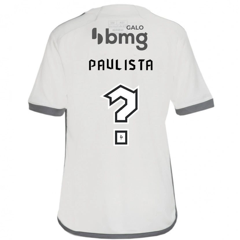 Danxen Heren Caio Paulista #0 Gebroken Wit Uitshirt Uittenue 2025/26 T-Shirt