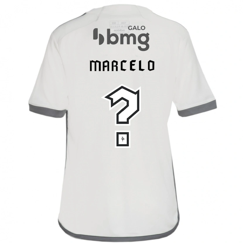 Danxen Heren Vitor Marcelo #0 Gebroken Wit Uitshirt Uittenue 2025/26 T-Shirt