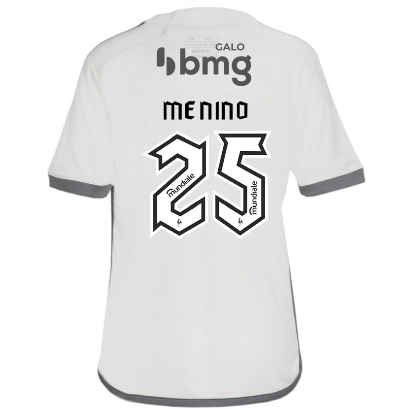 Danxen Heren Gabriel Menino #25 Gebroken Wit Uitshirt Uittenue 2025/26 T-Shirt