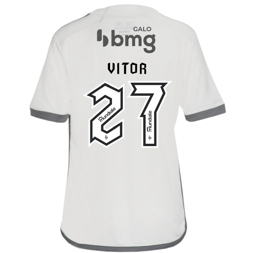 Danxen Heren Paulo Vitor #27 Gebroken Wit Uitshirt Uittenue 2025/26 T-Shirt