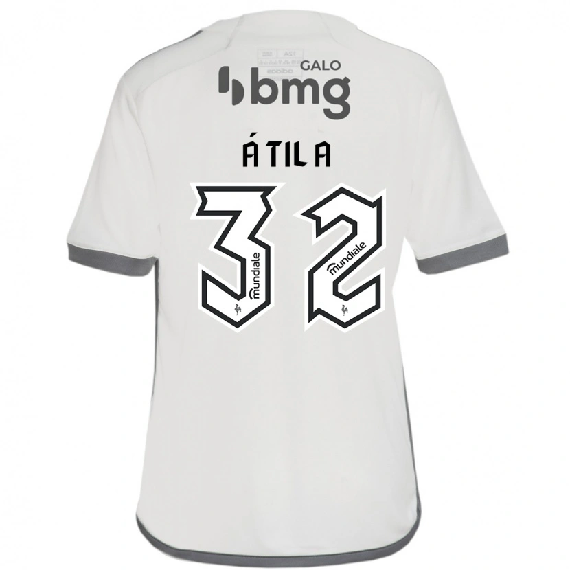 Danxen Heren Gabriel Átila #32 Gebroken Wit Uitshirt Uittenue 2025/26 T-Shirt