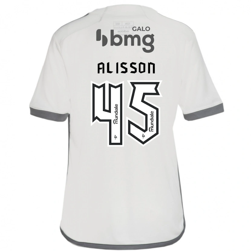 Danxen Heren Alisson #45 Gebroken Wit Uitshirt Uittenue 2025/26 T-Shirt
