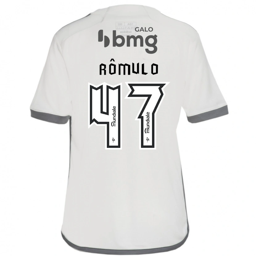 Danxen Heren Rômulo #47 Gebroken Wit Uitshirt Uittenue 2025/26 T-Shirt