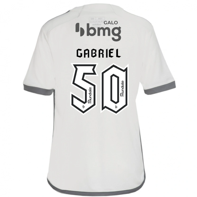 Danxen Heren Vitor Gabriel #50 Gebroken Wit Uitshirt Uittenue 2025/26 T-Shirt