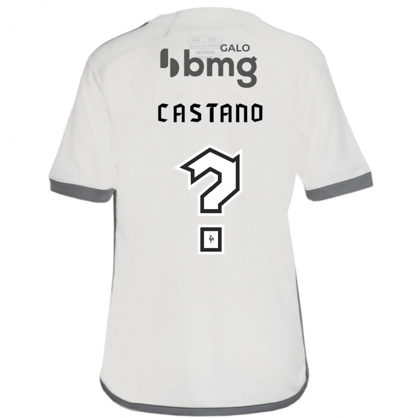 Danxen Heren Stefany Castaño #0 Gebroken Wit Uitshirt Uittenue 2025/26 T-Shirt