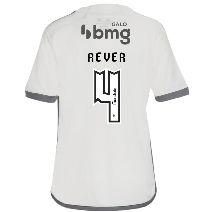 Danxen Heren Rever #4 Gebroken Wit Uitshirt Uittenue 2025/26 T-Shirt
