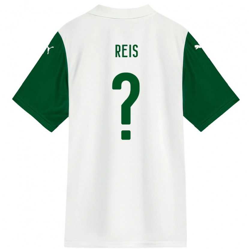Danxen Heren Vitor Reis #0 Wit Groen Uitshirt Uittenue 2025/26 T-Shirt