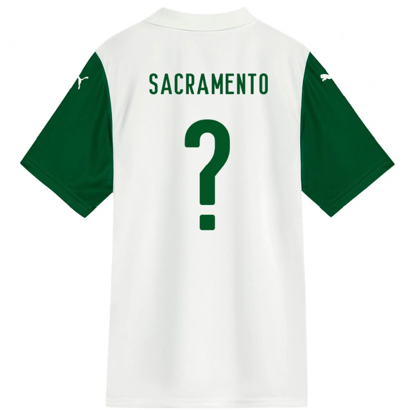 Danxen Heren Wendell Sacramento #0 Wit Groen Uitshirt Uittenue 2025/26 T-Shirt