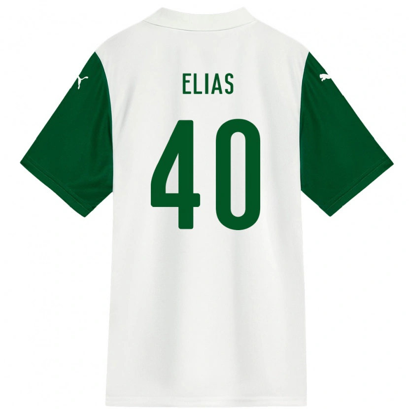 Danxen Heren Allan #40 Wit Groen Uitshirt Uittenue 2025/26 T-Shirt