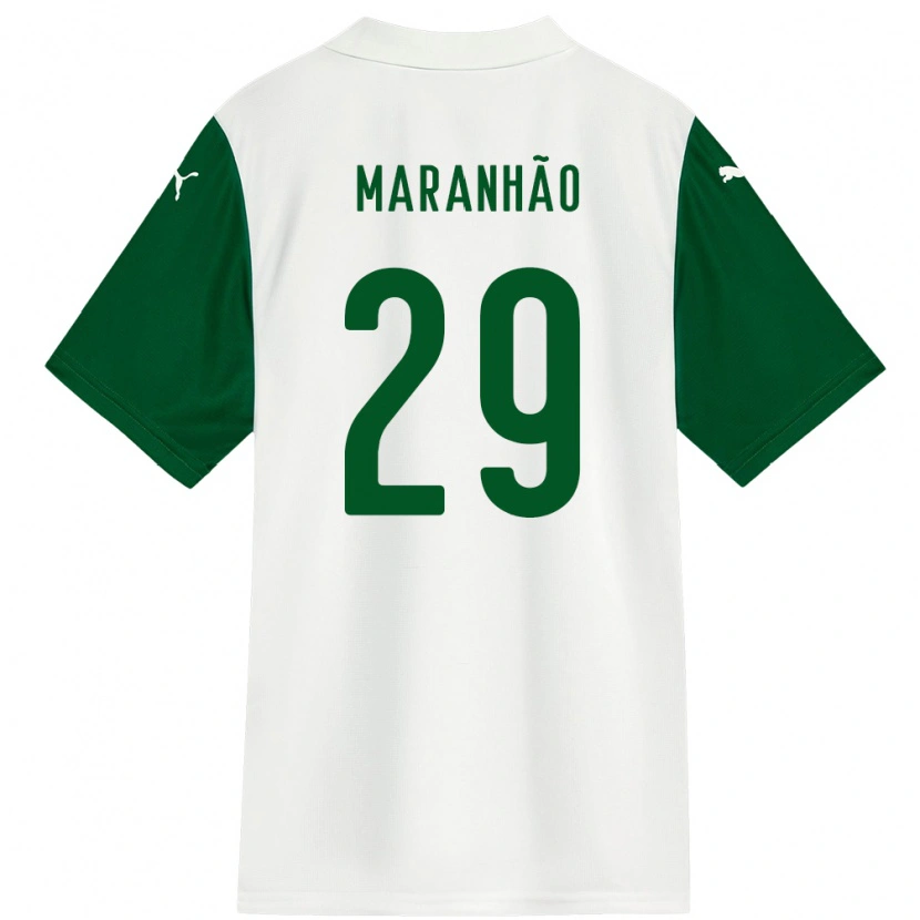 Danxen Heren Taina Maranhão #29 Wit Groen Uitshirt Uittenue 2025/26 T-Shirt