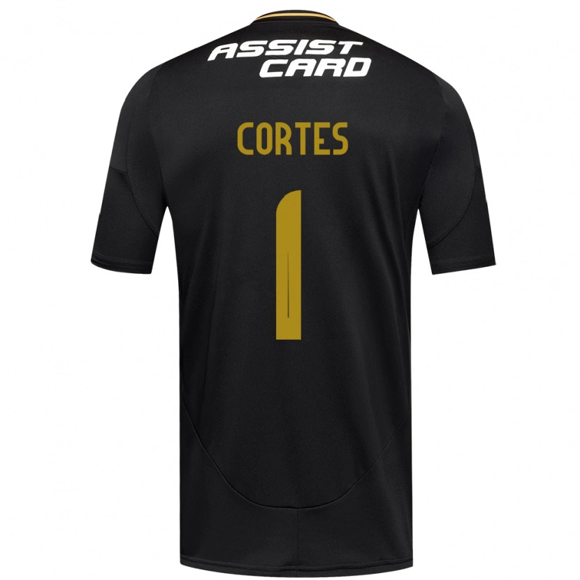 Danxen Heren Brayan Cortés #1 Zwart Wit Uitshirt Uittenue 2025/26 T-Shirt