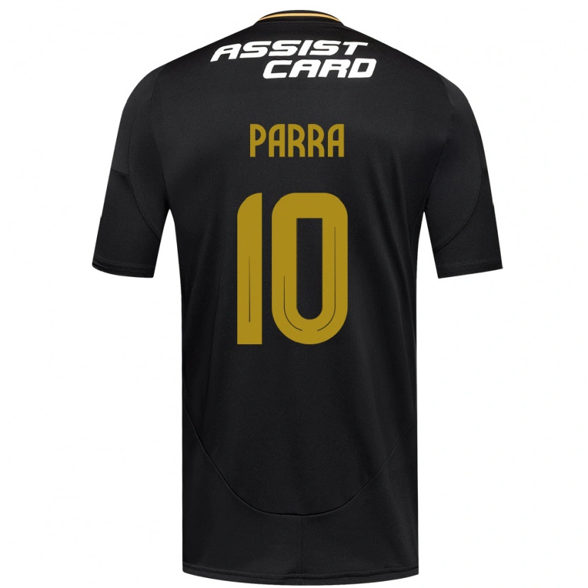 Danxen Heren Pablo Parra #10 Zwart Wit Uitshirt Uittenue 2025/26 T-Shirt